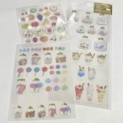 アクティブコーポレーション ドロップシール キャンディ パフェ お裾分け