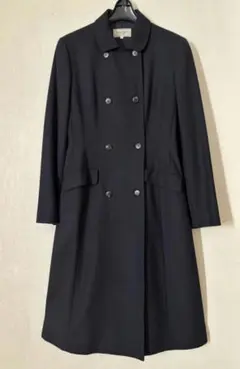 Paul Stuart 紺 ウール ワンピース 11号 学校訪問　通塾　卒業式