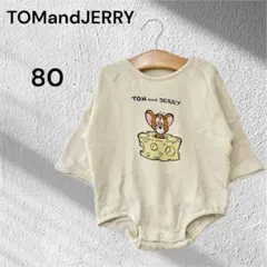 トムアンドジェリー バースデイ トレーナーロンパース キャラクター ベビー服