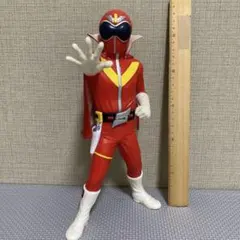 秘密戦隊ゴレンジャー アカレンジャー ソフビ 当時物 石森プロ 昭和