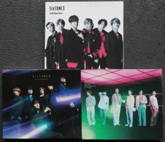 SixTONES CD シングル 通常盤初回仕様 3点セット