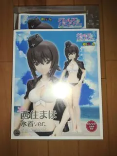 1/7西住まほ　水着ver ガールズ＆パンツァー　キャラグミン　ガレージキット