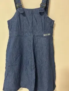 mezzo piano デニム ジャンバースカート