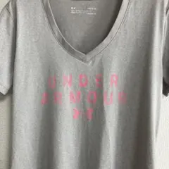 Under Armour HEATGEAR Vネック Tシャツ LG グレー