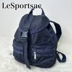✨極美品✨LeSportsac SMALL VOYAGER リュック ネイビー - メルカリ