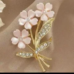 即日発送　新品 桜 花束 ブローチ フォーマル 入園式 入学式 花 お花　9