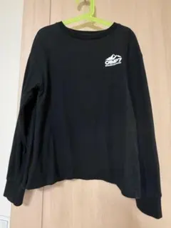 CAMP7 長袖カットソー ブラック 140cm