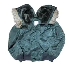 USA製 80s アルファn2b ファー フライトジャケット IDEAL★★