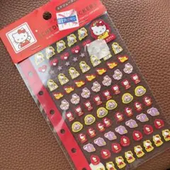 キティ　1999年　激レア　スケジュールステッカー　中華　シール　手帳リフィル