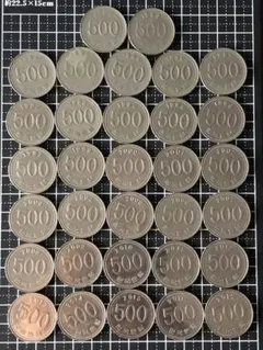 N3625【韓国】1982〜2017年500ウォン　硬貨　年号揃い32枚セット 2025年最新】韓国 記念硬貨 セットの人気アイテム - メルカリ