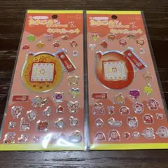 たまごっち 赤いシリーズ キラキラシール 4 2枚セットのサムネイル