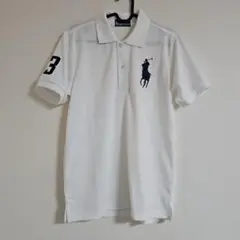 美品 Polo Ralph Lauren ポロシャツ 白 ゴルフウェア
