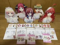 一番くじ 五等分の花嫁 A賞B賞C賞D賞E賞 バストアップアクリルボード