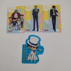 名探偵コナン カード・ステッカー　4枚セット