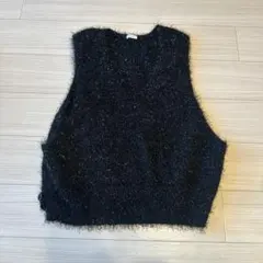 ローリーズファーム シャギーニットベスト　完売