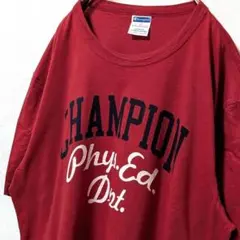 チャンピオン フィジカルエデュケーションDPT Tシャツレッド赤2XL古着のサムネイル