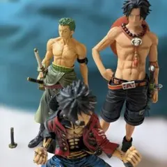 ワンピース フィギュア ルフィ ゾロ エース 3体セット