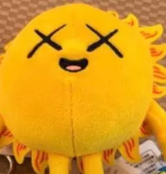 ユニクロ UNIQLO kaws カウズ 太陽 ぬいぐるみ チャーム