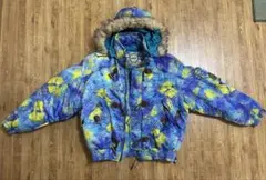 90s PHENIX グラフィックプリント ダウンジャケットのサムネイル