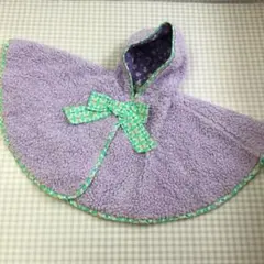 fafa フェフェ　ボアポンチョ