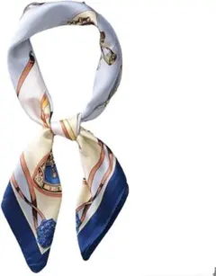 ストール　レディース スカーフ 大判 70×70cm シルクタッチ アレンジ