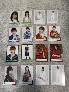 欅坂46 櫻坂46 守屋茜 小林由依 渡邉理佐 生写真 バラ 16枚セット