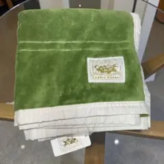 12月31日まで出品TENERITAコットンダブルカットボーダークォーターケット