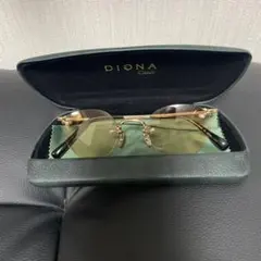 DIGNA CLASSIC 970 八角レンズ リムレス グリーン - メルカリ