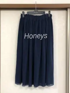 ハニーズ　スカート　ネイビー　Mサイズ