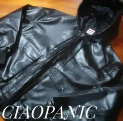 定11000円！生産終了70s復刻！チャオパニック新品アクティブレザー パーカー