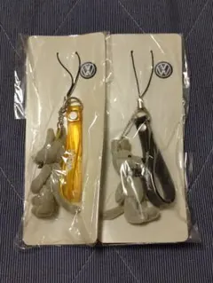 【非売品】 VolkswagenWOLFI ぬいぐるみ ストラップ ペアで