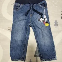 baby GAP Disney ミッキーマウス デニムパンツ 18-24ヶ月