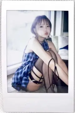 【非売品】【特典チェキ】松本いちか (まつもと) 直筆 サイン チェキ 4