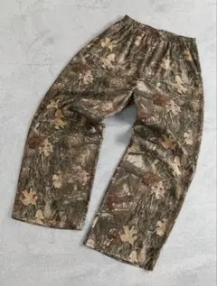 スウェットパンツ リアルツリー柄
