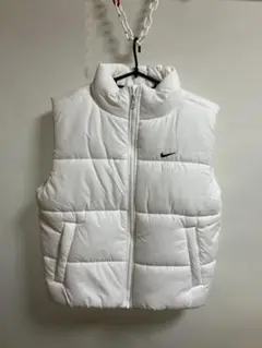 Nike Therma-FIT ホワイト ダウンベスト