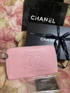 激安‼️美品期間❤️限定出品‼️期間限定ヴィンテージ⭐︎CHANEL ピンク