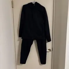 UNIQLO ブロックテックパーカーとパンツセット ネイビー　レディースL