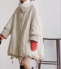 【即日発送】Kastane アウター　キルティングリバーシブルミドルコート