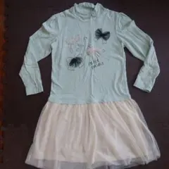 【処分価格】petit palais 長袖ワンピース 150cm