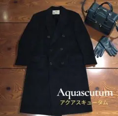 アクアスキュータム　Aquascutum ダブル チェスターコート　 ビンテージのサムネイル