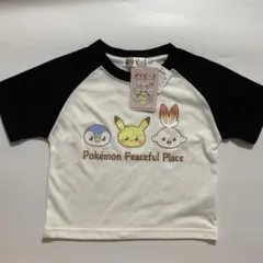新品　タグ付き　ポケモン　ポケピース　Tシャツ　ピカチュウ　ポッチャマ　110のサムネイル