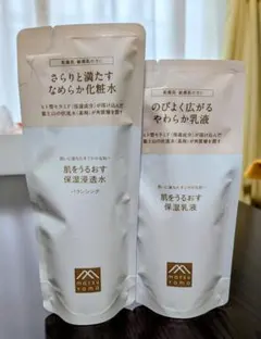 【新品】肌をうるおす保湿 保湿浸透水バランシング&保湿乳液 詰替え用セットのサムネイル