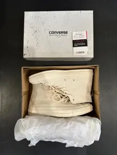 【新品】MaisonMargielaコンバースConverseスニーカー白ペンキのサムネイル