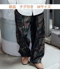 ジャーナルスタンダードRIRANCHA ブッチャー 総柄 オーバー パンツのサムネイル