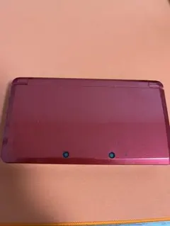 Nintendo 3DS 本体 レッド　充電器、タッチペン、ポケバンク有り