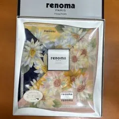 ハンカチ　レノマ　３枚セット　花柄