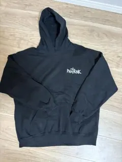 PHATRNK ロゴ 両面プリント キリスト パーカー プルオーバー M PHATRNK ロゴ 両面プリント キリスト パーカー プルオーバー M