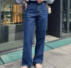 カジュアルパンツ デニムパンツ ワイドパンツ