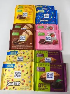 【Ritter SPORT】リッターチョコレート100g ６種*２　１２枚セットのサムネイル