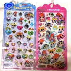 パワーパフガールズ うるちゅるシール ドロップジュエリーシール